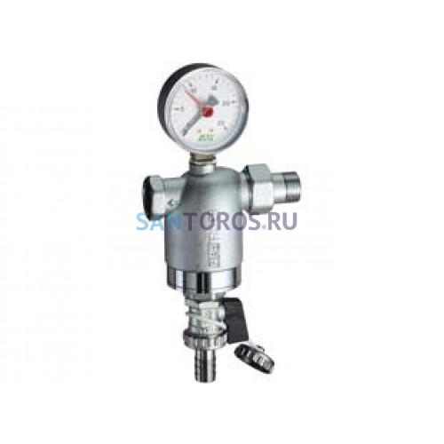 Фильтр тонкой очистки промывной Far 3/4" НР-BР с манометром (FA 3946 34100 Фар)